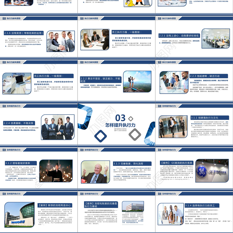 企业员工培训执行力培训PPT模板