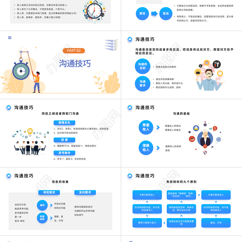2022公司中层管理培训PPT简约风公司企业中层管理培训课件模板