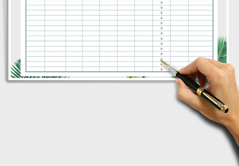 2021年-销售费用预算表（自动计算）