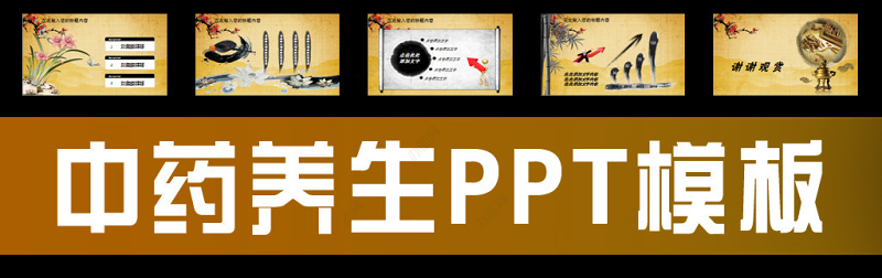 中医院中药养生保健食疗动态PPT