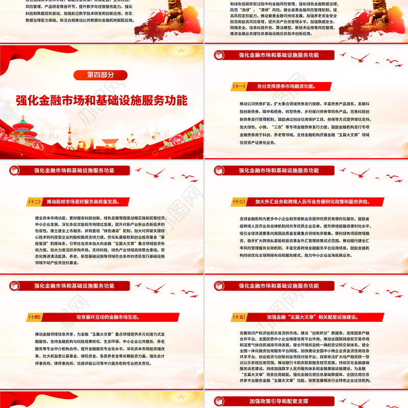 关于做好金融“五篇大文章”的指导意见PPT建设金融强国专题课件