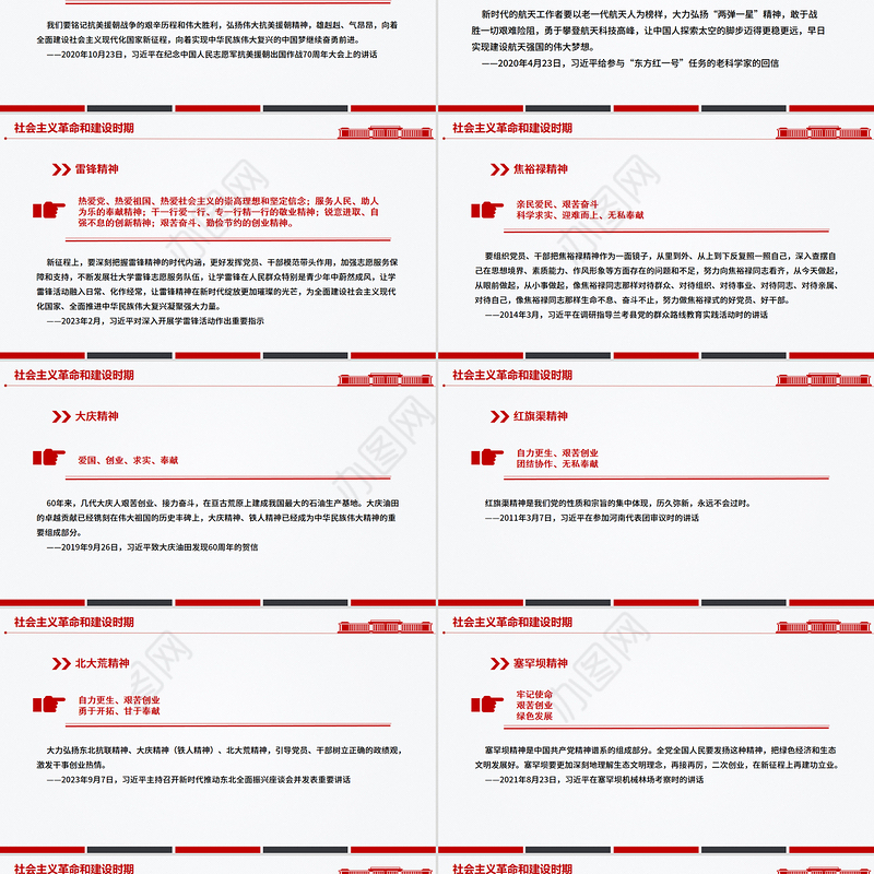 2025中国精神PPT中国共产党人的精神谱系（二）党课课件