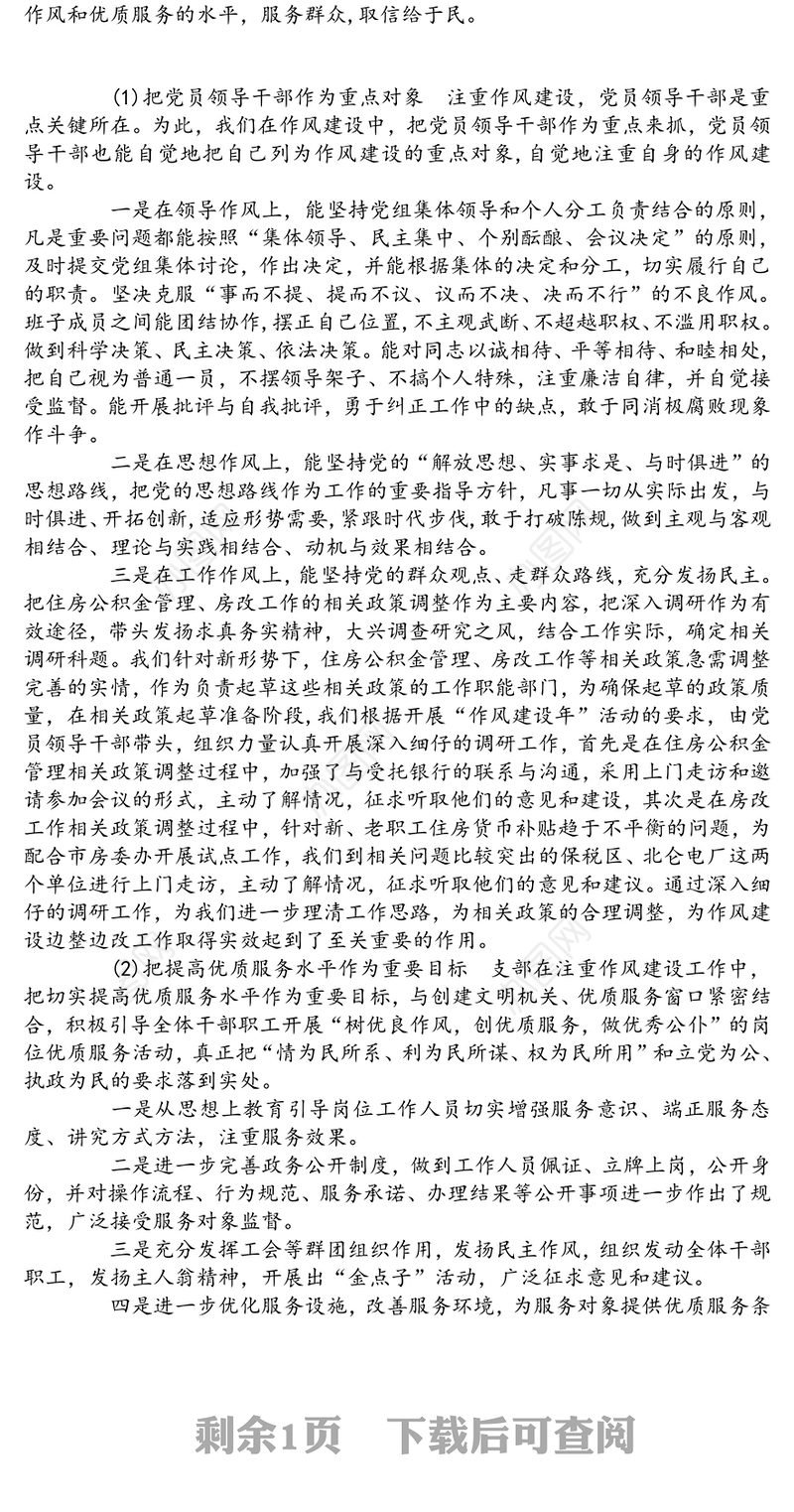 党支部建设达标工作总结汇报