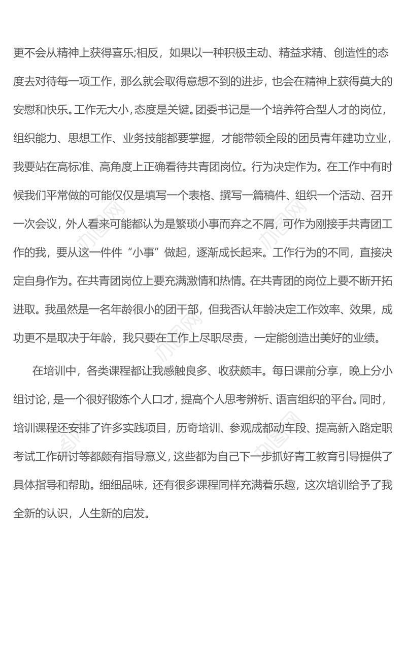 共青团建团100周年庆祝活动心得5