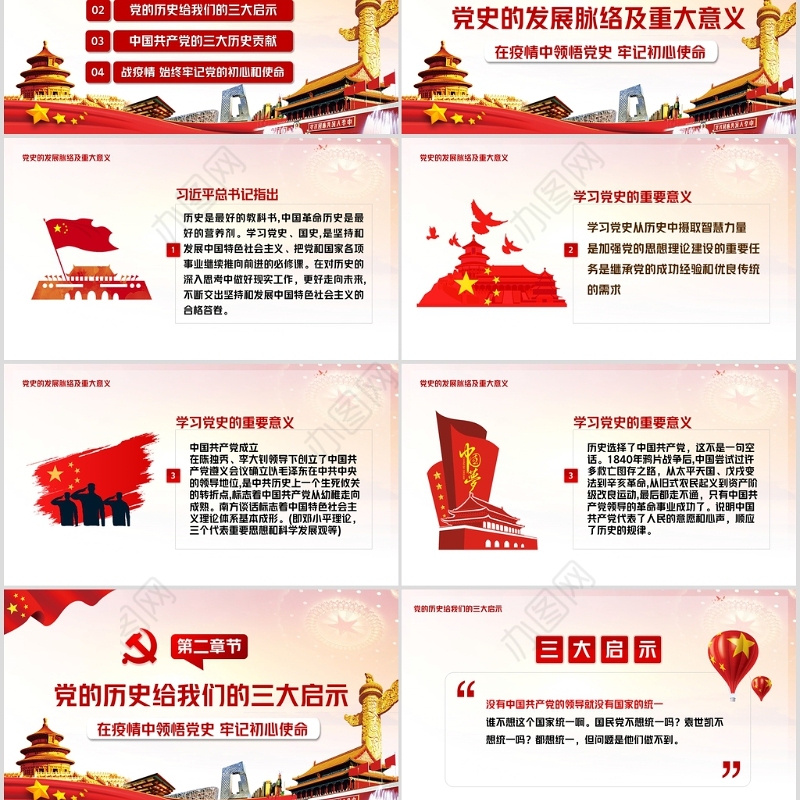 七一党课建党100周年