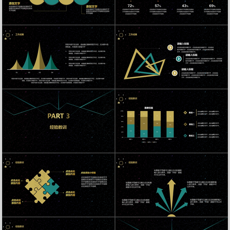 2017酷炫科技感工作汇报PPT模板