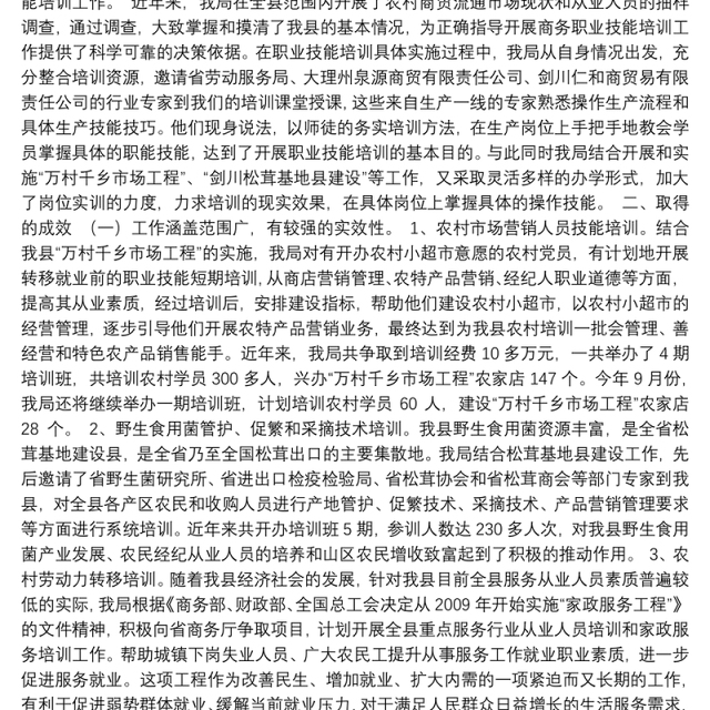 县商务局抓基层党建创新项目工作总结