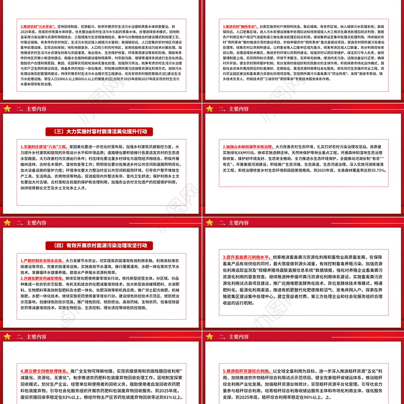 关于加强美丽宜居乡村建设的工作方案PPT党政风乡村振兴专题课件下载