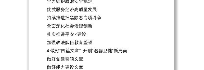 2021政务信息提纲30组