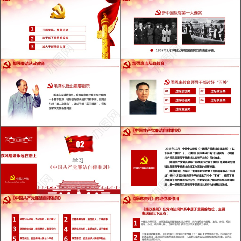 作风建设永远在路上党员干部培训PPT模板