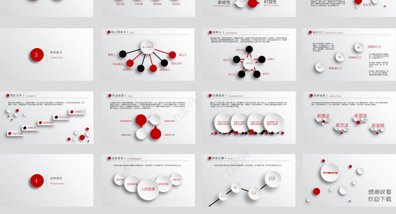 自我挑战个人简历ppt模板