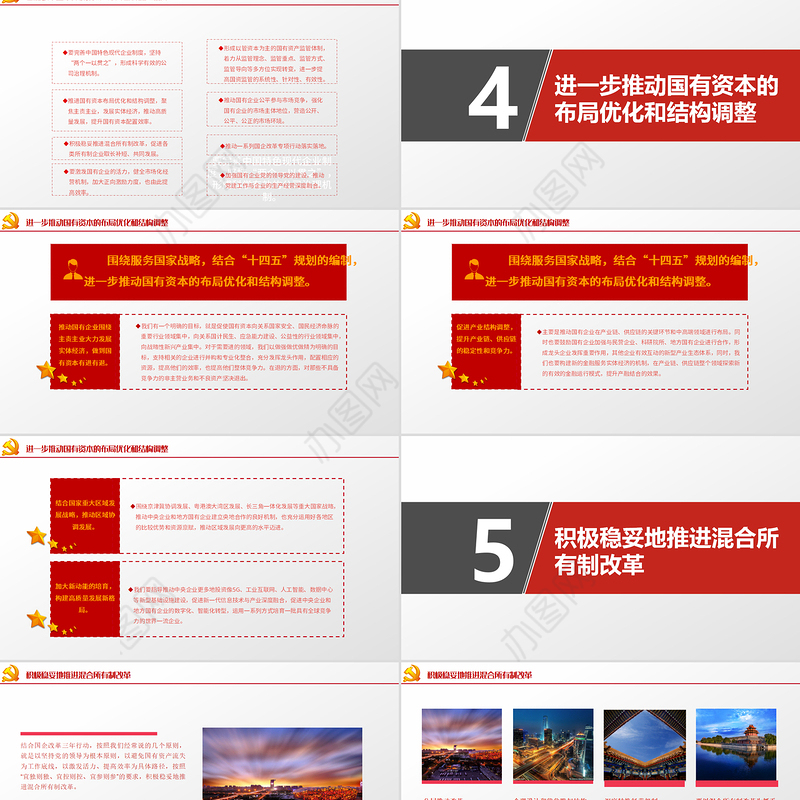 简洁严肃国企改革三年行动方案2020-2022专题国企党课PPT