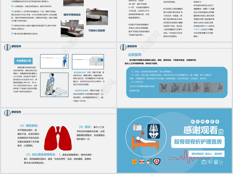 股骨颈骨折护理查房ppt