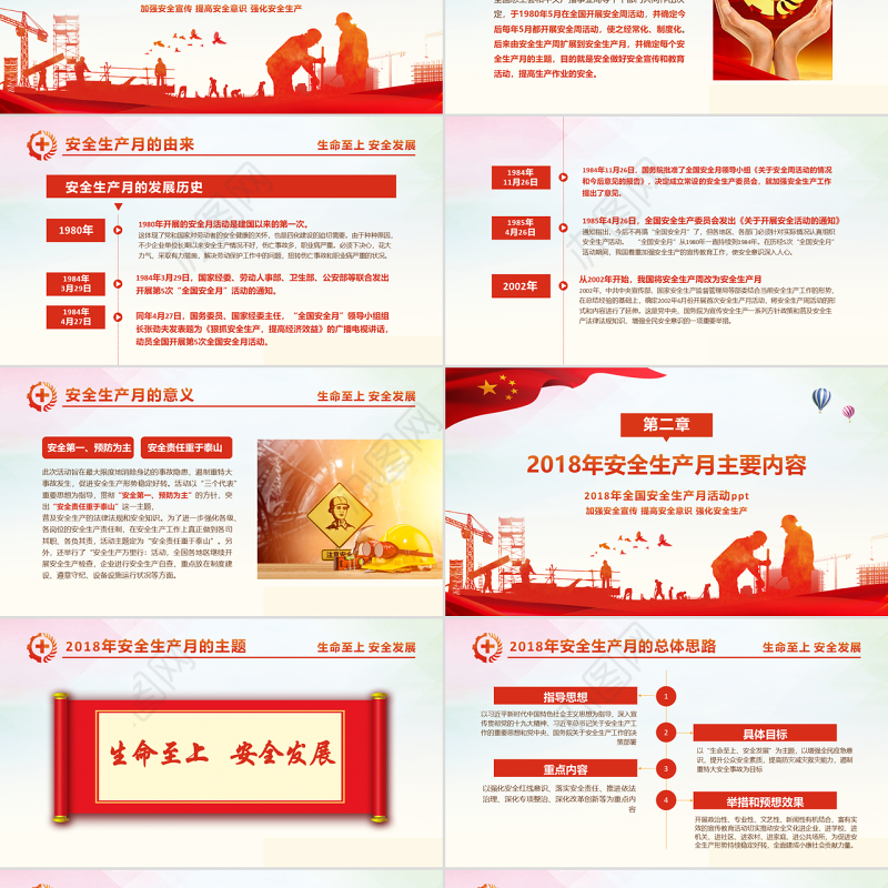 2018年安全生产月PPT精讲解读