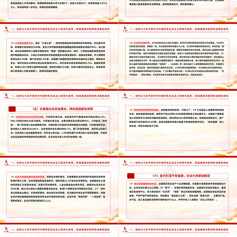 一文读懂2024福建省政府工作报告PPT大气简洁政府工作汇报党课