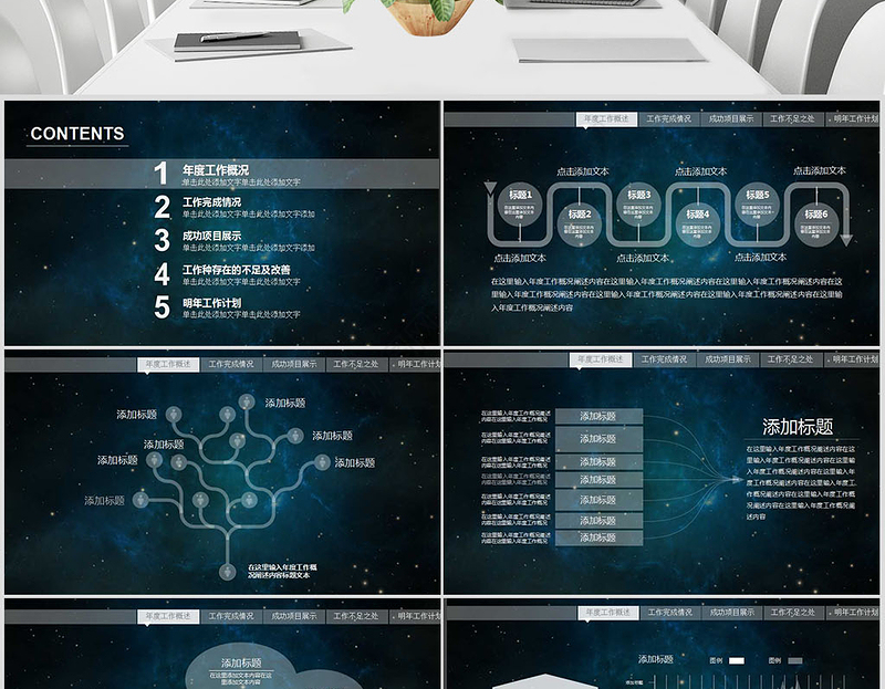 ios2019年度总结工作总结计划PPT