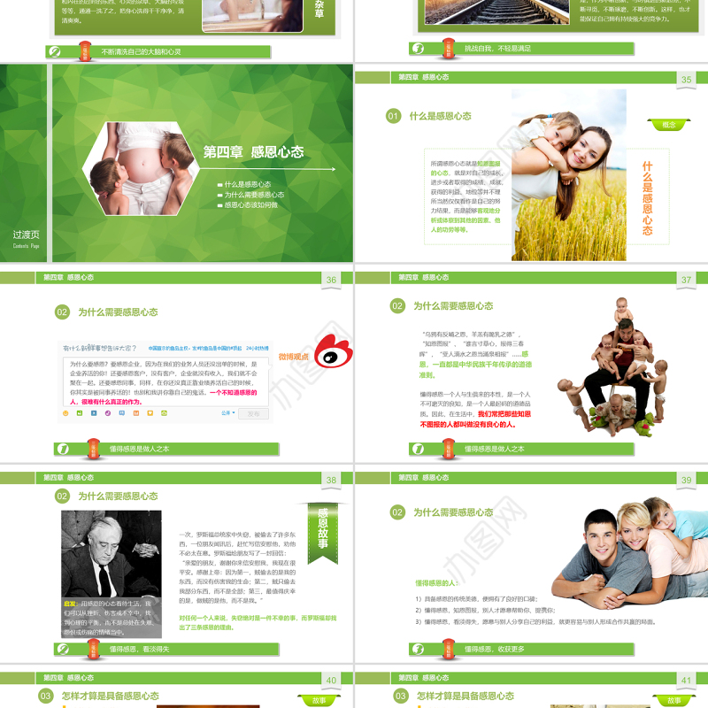 原创职业化心态塑造PPT培训课件