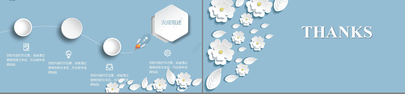 清新创意工作汇报通用PPT模板