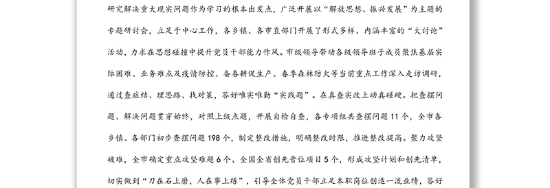 市委书记能力作风建设年研讨发言材料