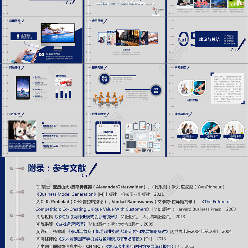 2019毕业论文答辩PPT模板