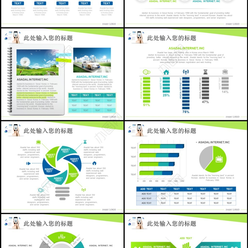 手机app互联网科技项目计划书ppt模板