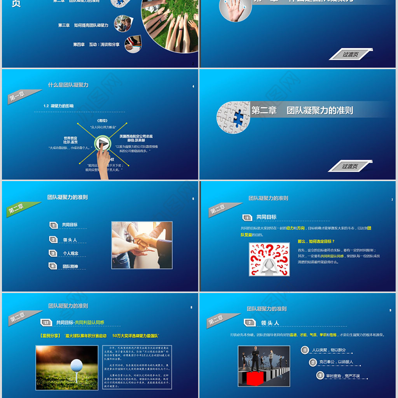 企业文化团队凝聚力员工培训PPT课件