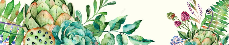 2019绿色小清新唯美花朵PPT模板