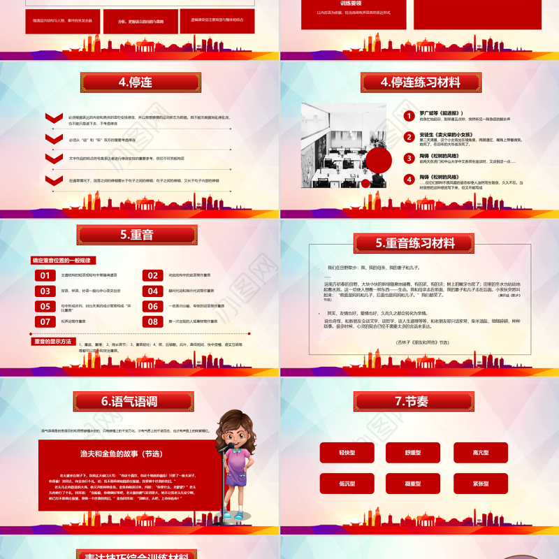 原创科学发声与表达技巧演讲口才语言培训PPT-版权可商用