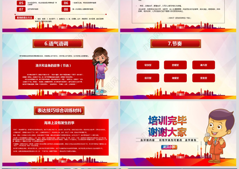 原创科学发声与表达技巧演讲口才语言培训PPT-版权可商用