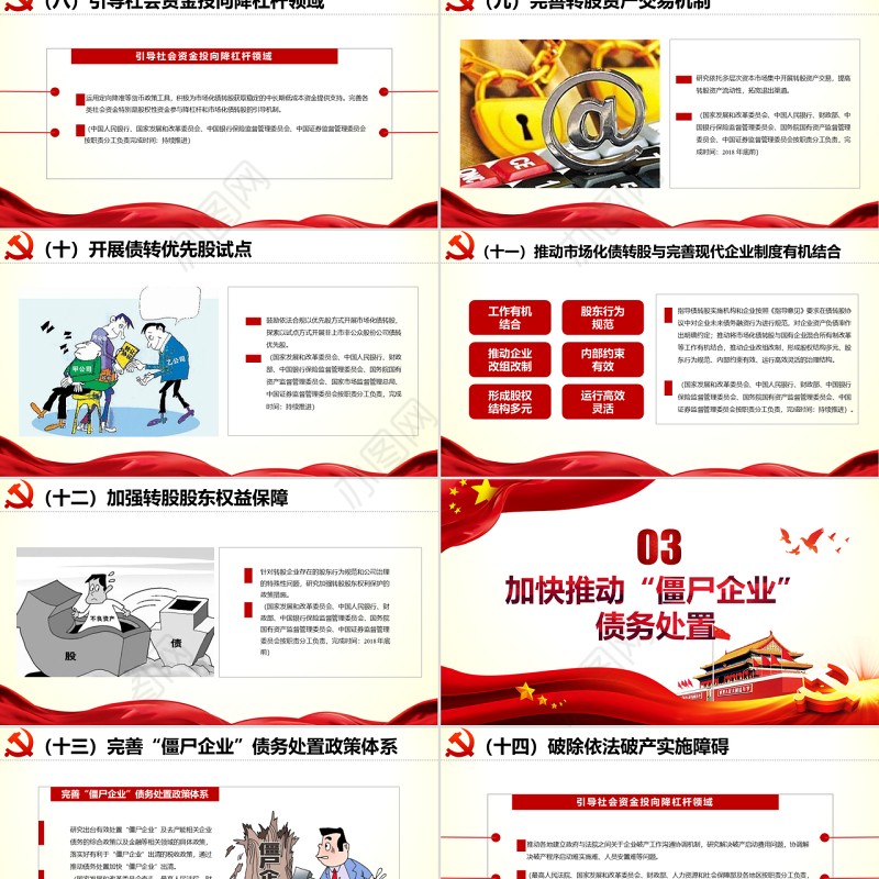 原创学习解读2018年降低企业杠杆率工作要点PPT