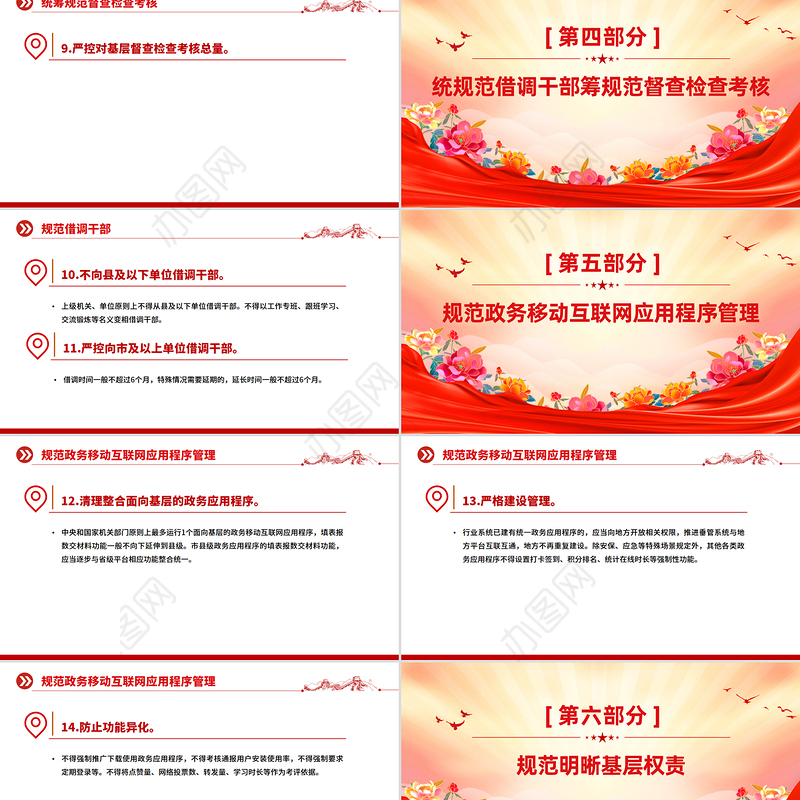 2025《整治形式主义为基层减负若干规定》要点PPT课件