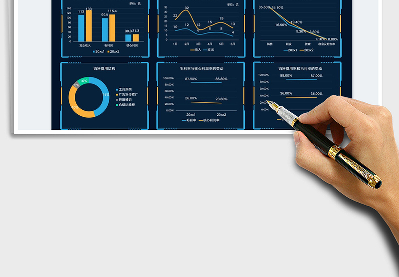 2023半年财务报表数据分析免费下载