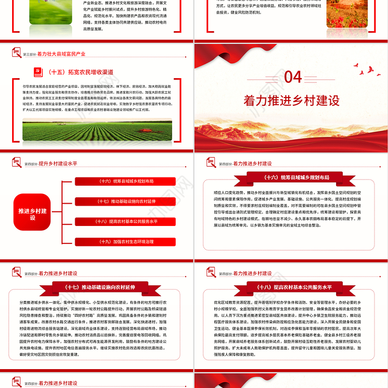 2025中央一号文件PPT关于进一步深化农村改革扎实推进乡村全面振兴的意见课件