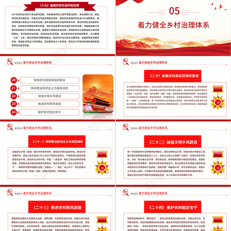 2025中央一号文件PPT关于进一步深化农村改革扎实推进乡村全面振兴的意见课件