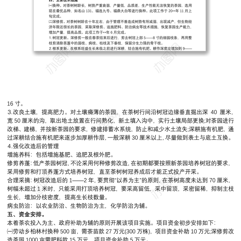 2021项目供货方案