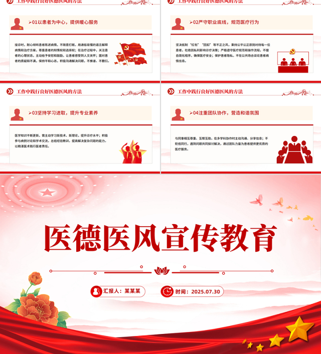 医德医风宣传教育PPT课件下载