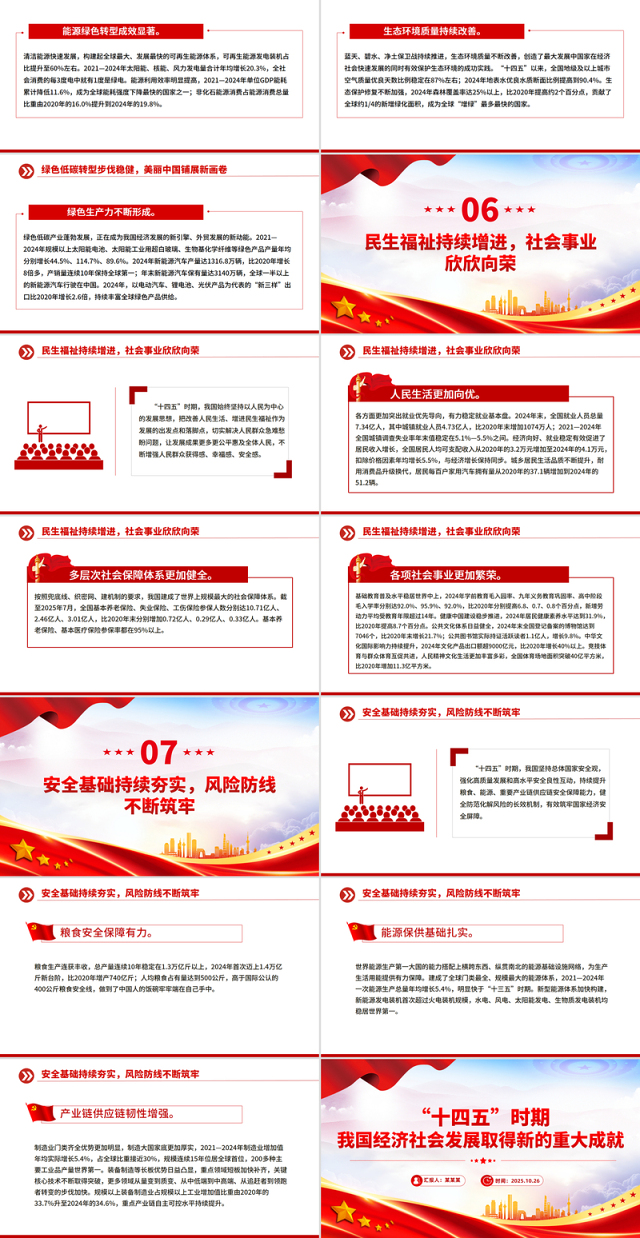 一文读懂“十四五”时期我国经济社会发展取得新的重大成就PPT课件