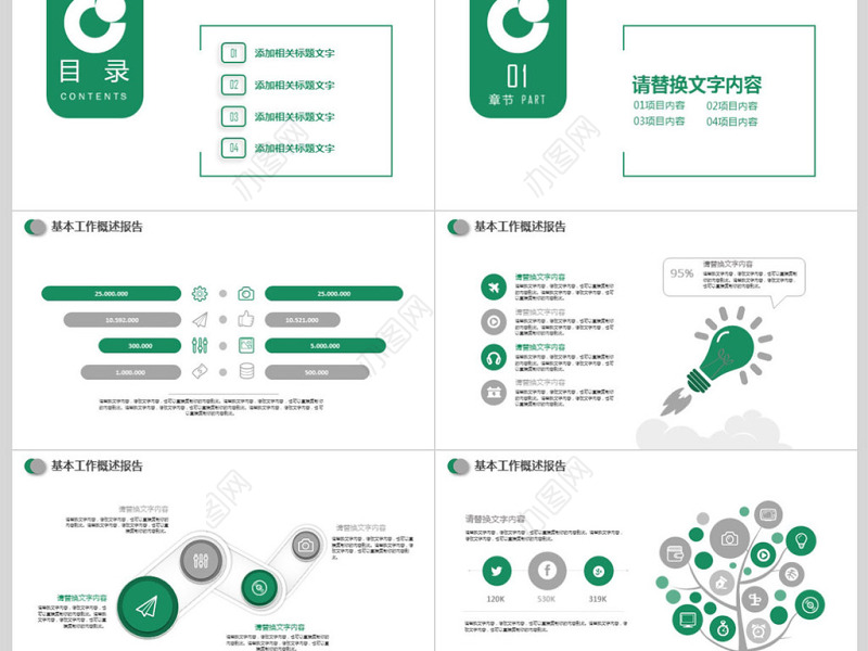 中国人寿保险工作报告计划PPT
