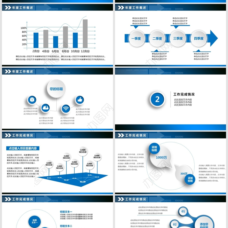 销售业绩总结报告PPT模板