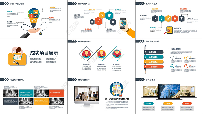2020年工作总结汇报工作计划PPT模板