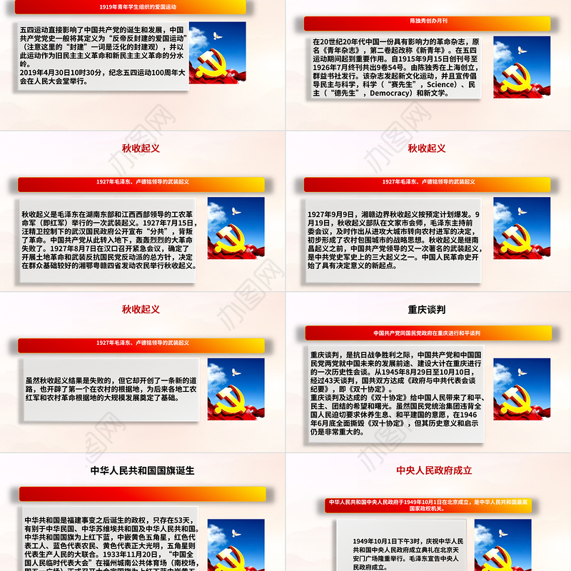 从小学党史永远跟党走PPT红领巾学党史让新时代下红色基因融入青少年血脉主题班会课件