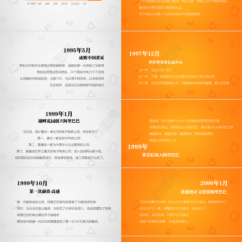 《穿布鞋的马云》决定阿里巴巴生死的27个节点读书笔记ppt模板