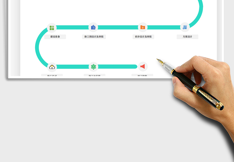 2021项目流程图免费下载