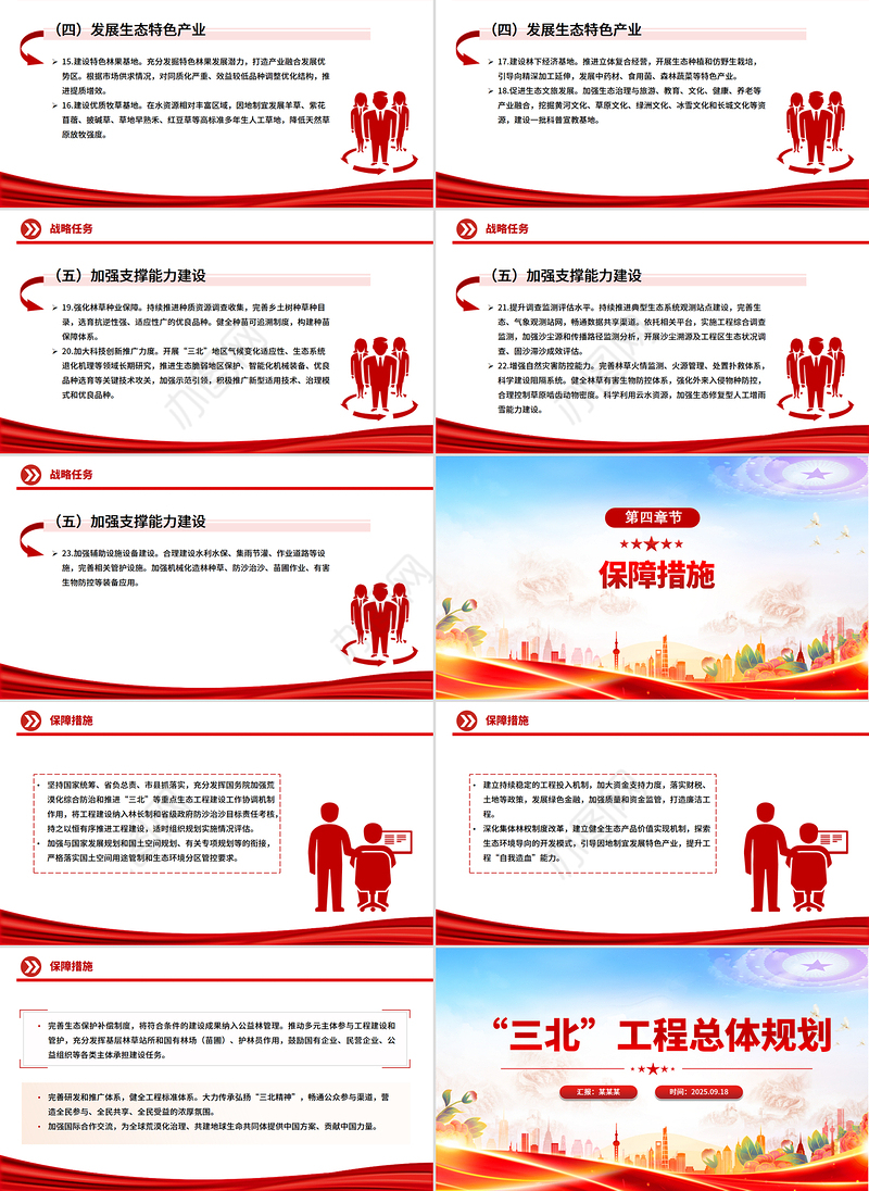 新修编《“三北”工程总体规划》PPT课件下载