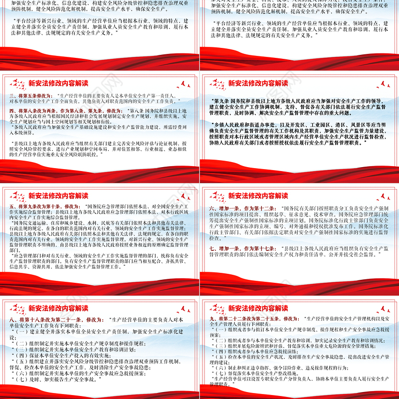 2021解读新《安全生产法》PPT企业安全生产培训入职员工教育学习课件PPT模板