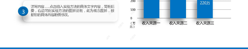 大气白底蓝色商业创业计划书ppt模...