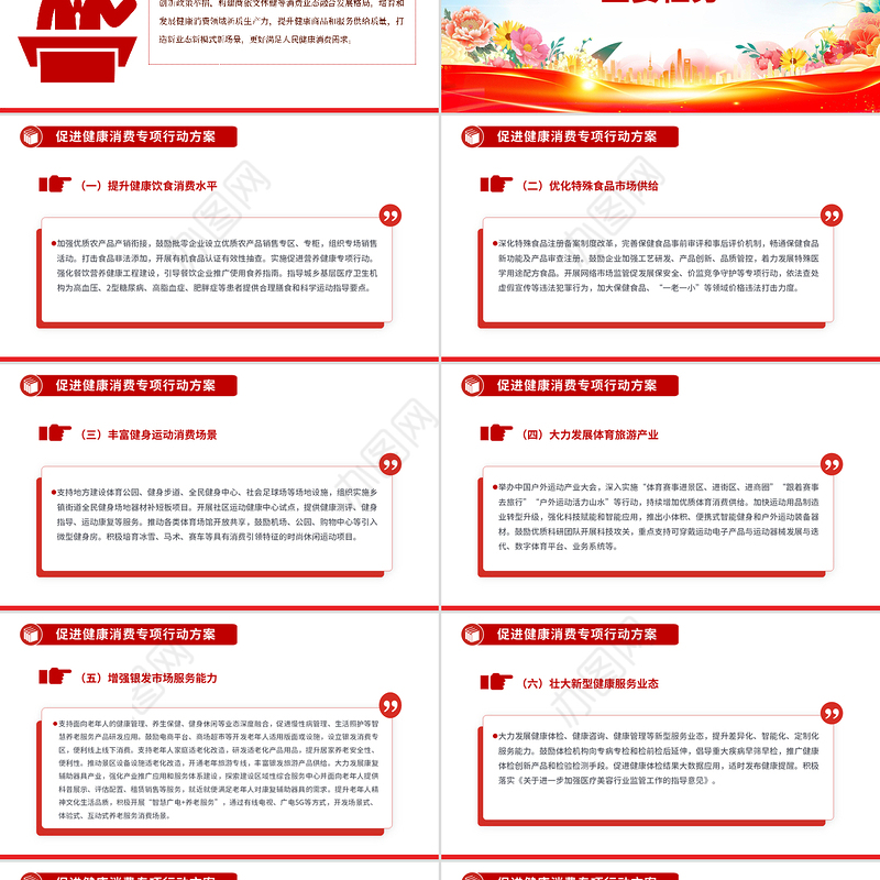 2025《促进健康消费专项行动方案》PPT课件