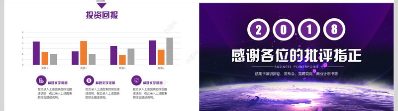 商业计划书创业计划书项目融资PPT