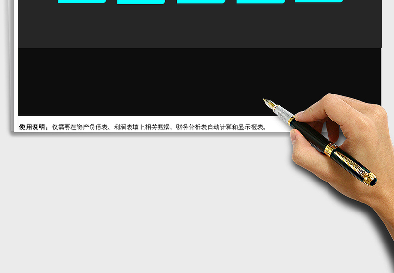 2021年财务报表分析管理系统（自动计算）