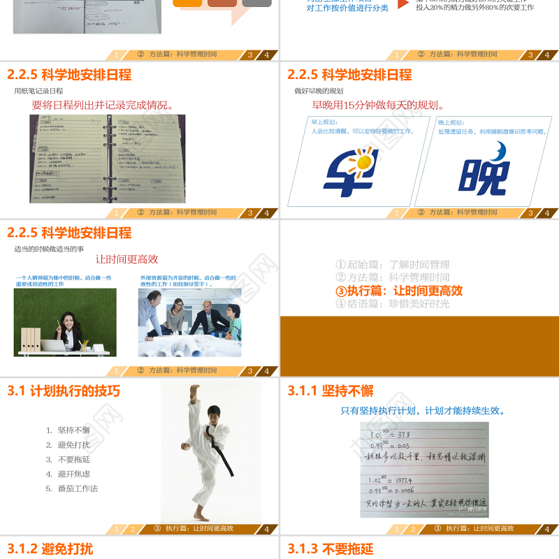 让时间变得高效——时间管理课程商务培训ppt模板